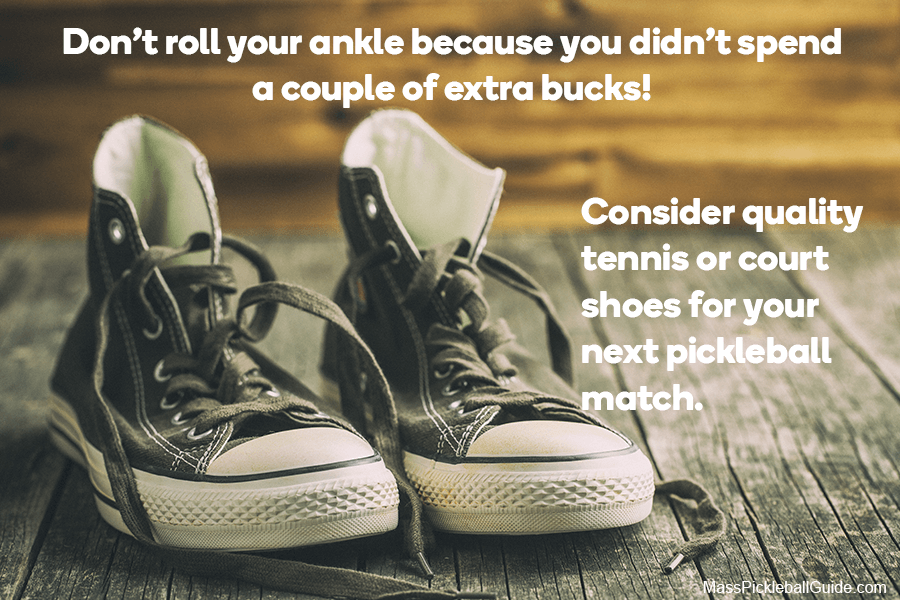 only consider pickleball shoes