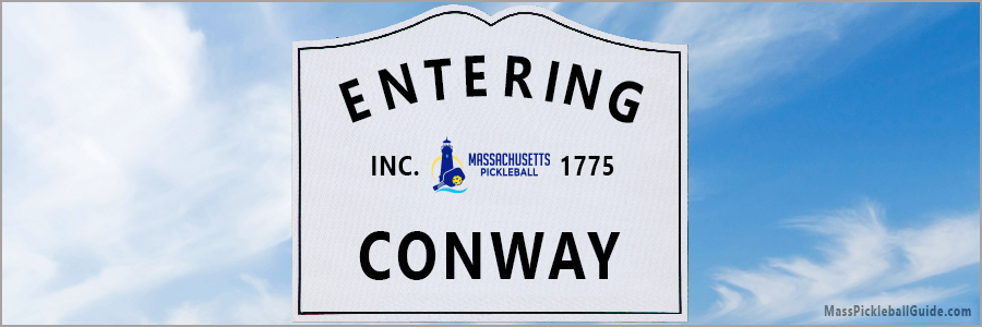 conway pickleball sign