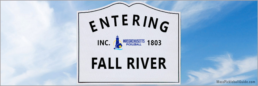 fall river pickleball sign