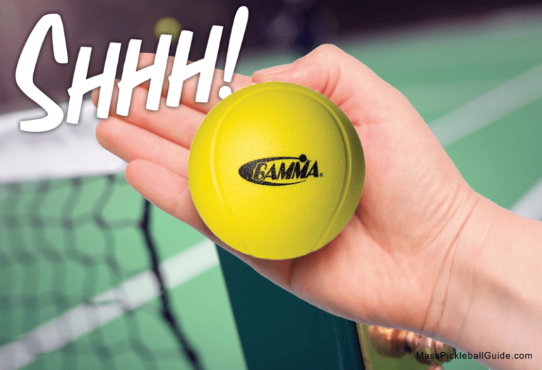 Quiet pickleball balls: do they exist?