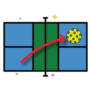 pickleball ball oscillation icon