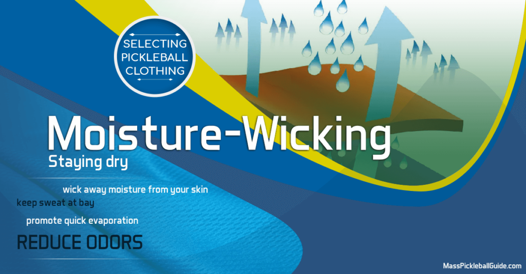 pickleball clothing - moisture wicking