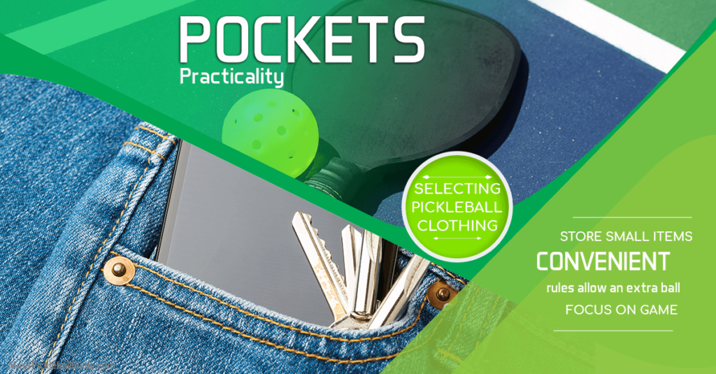 pickleball clothing - pockets