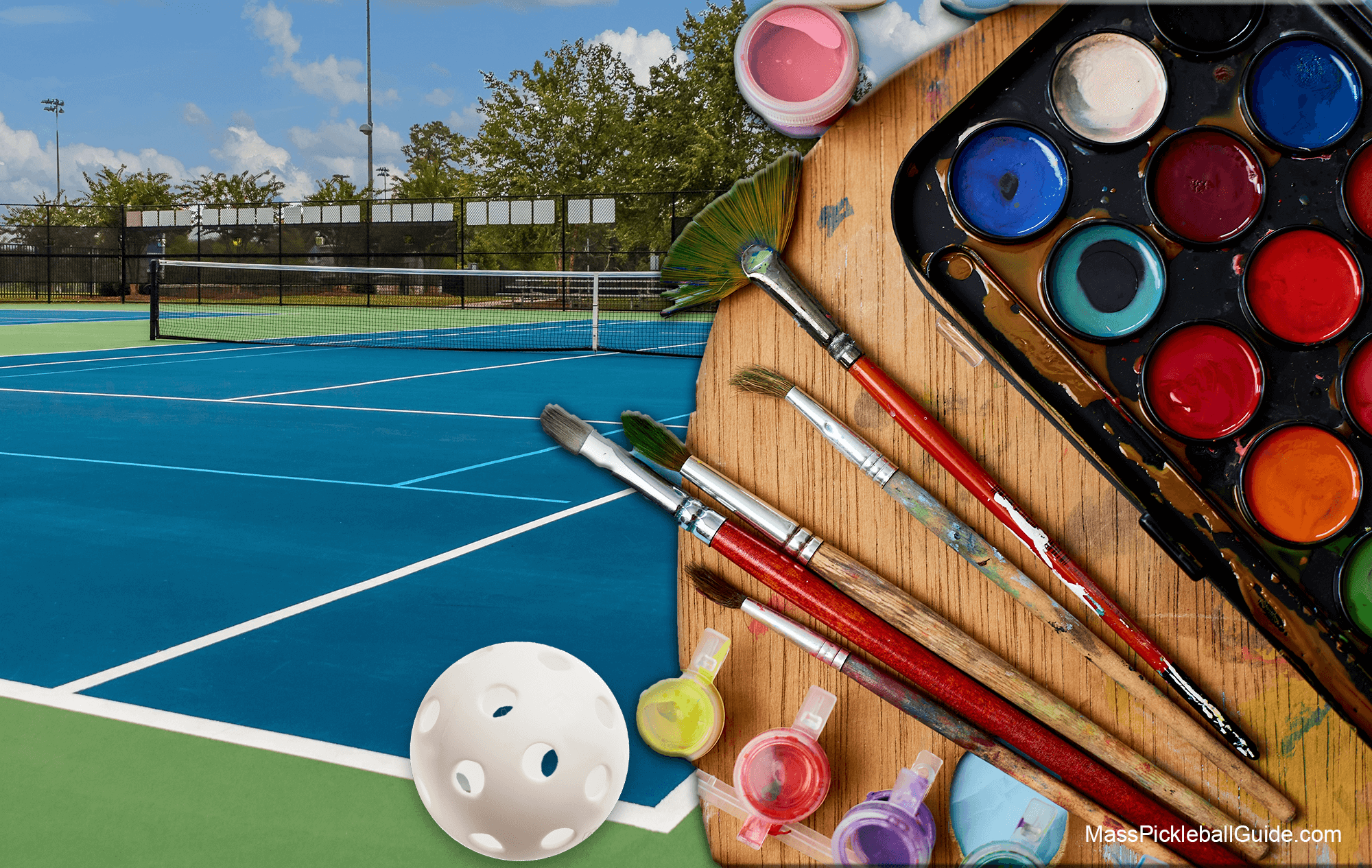 17+ Pickle Ball Court Paint