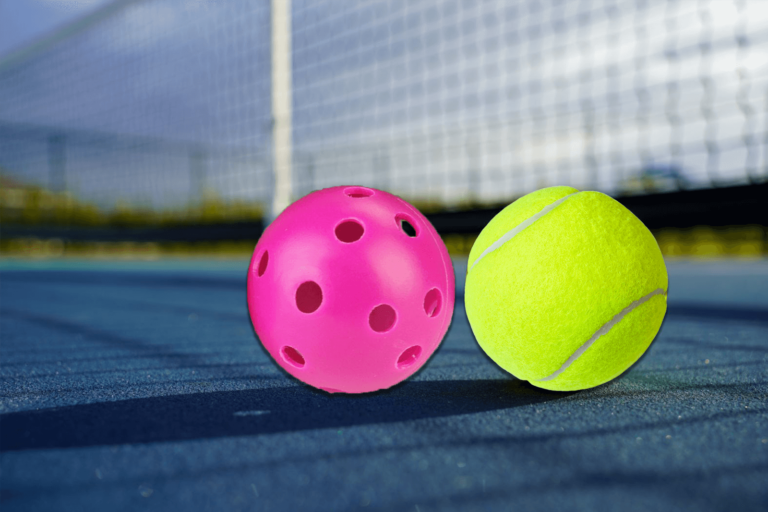 The key differences between a pickleball court and a tennis court