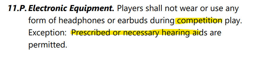 rule 11p hearing aids and earbuds