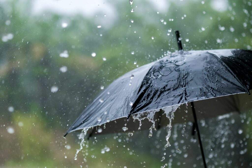 pickleball heavy rain